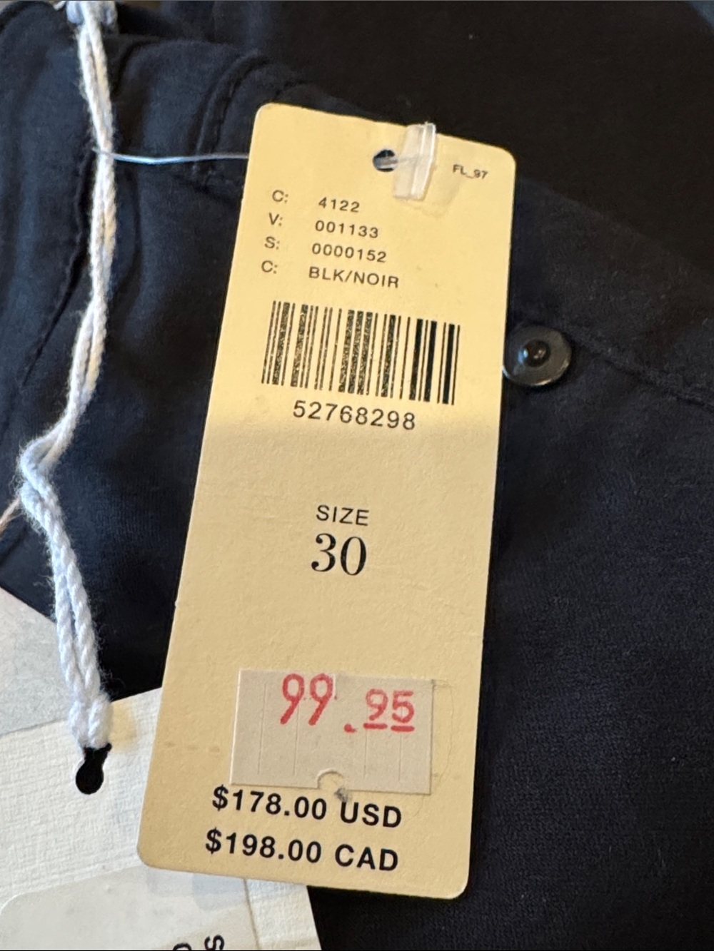 AG Anthropologie The High Rise Abbey Ankle Jeans Black Size 30R - Picture 10 of 11